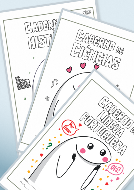 Capa de caderno - Flork