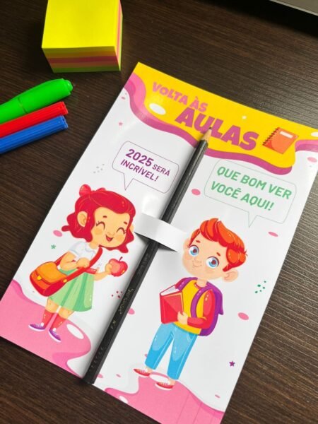 Lembrancinha VOLTA ÀS AULAS