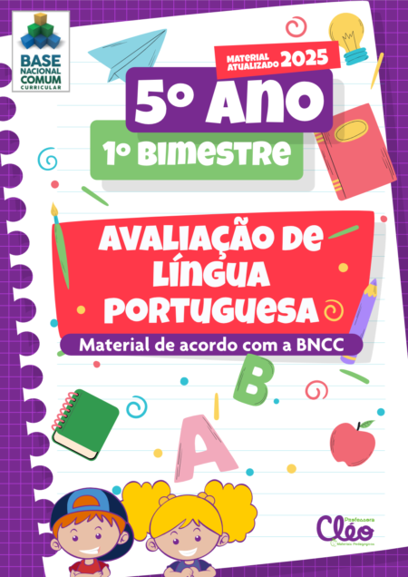Avaliação de Língua Portuguesa- 5° ano - 1° bimestre