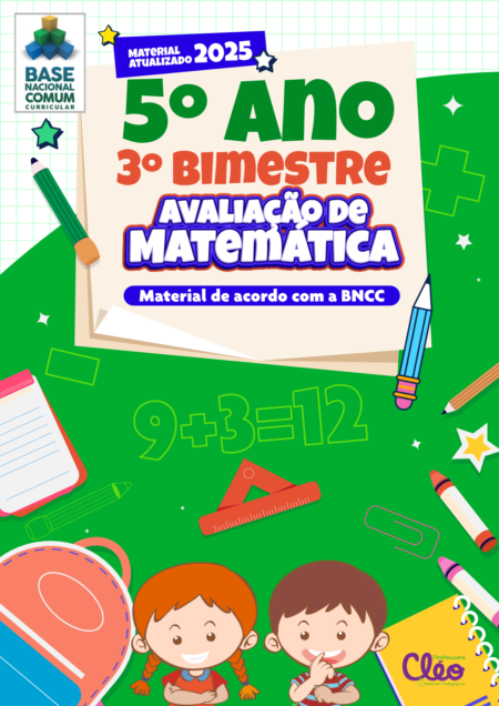 Avaliação de Matemática – 5º Ano – 3º Bimestre