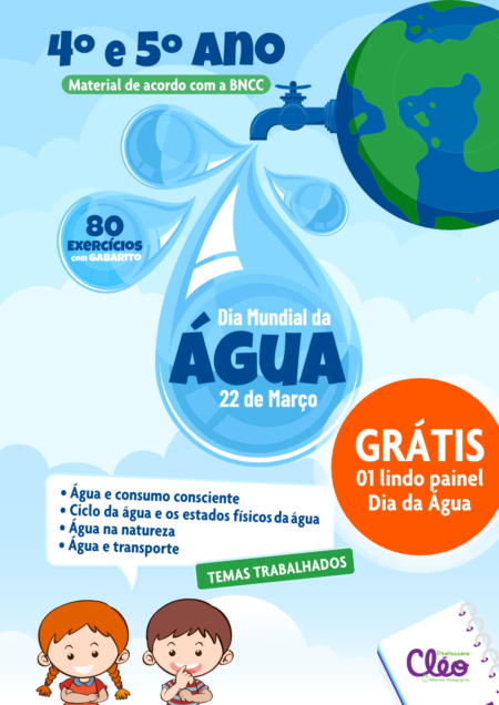 Dia Mundial da Água - (4° e 5° anos)