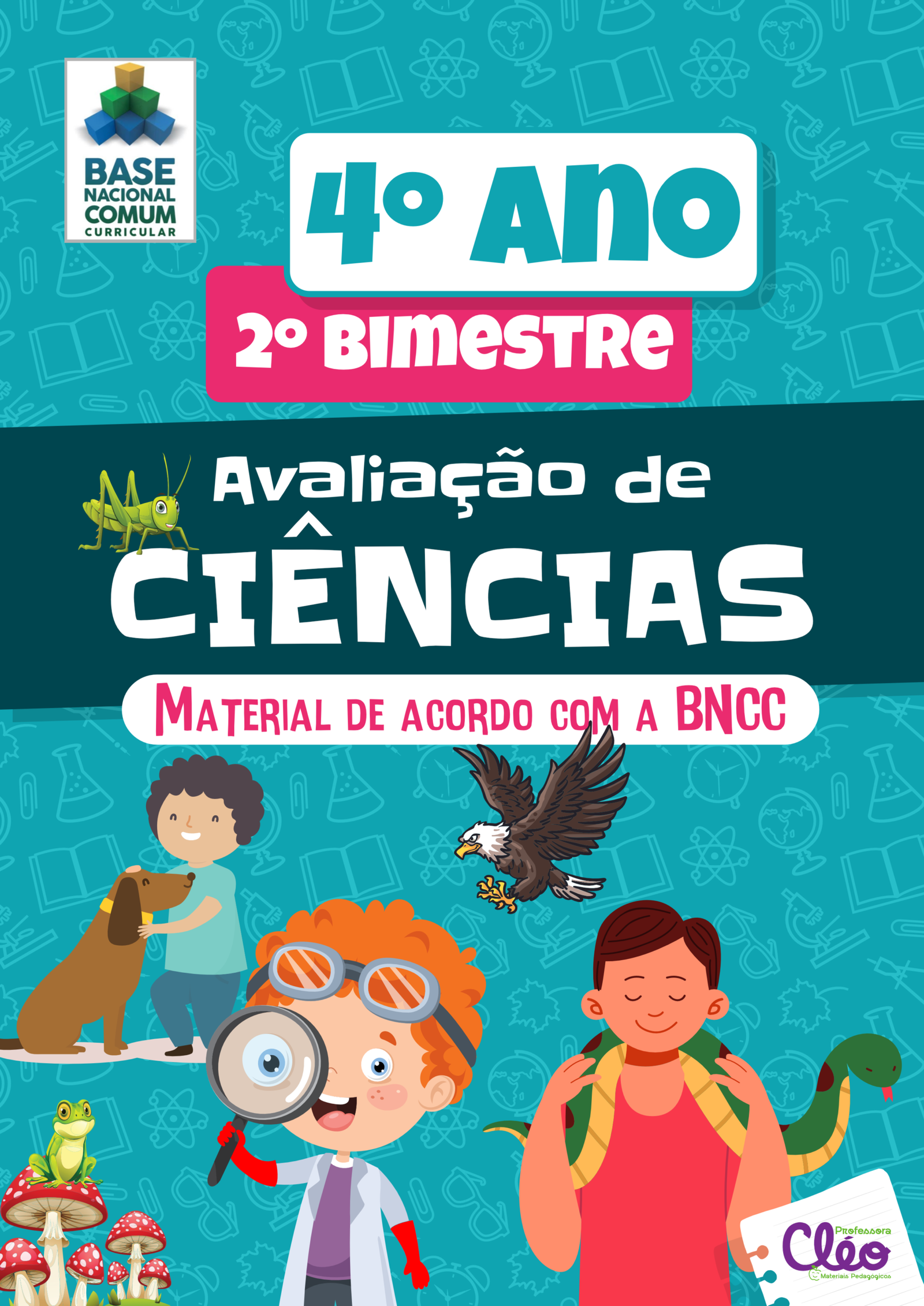 Avaliação de Ciências - 4° ano - 2° bimestre