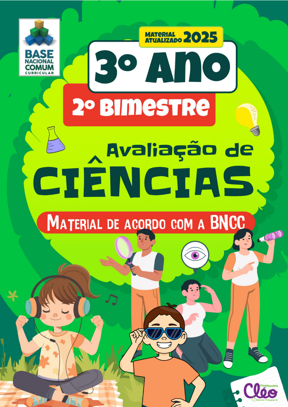 Avaliação de Ciências – 3º Ano | 2° bimestre