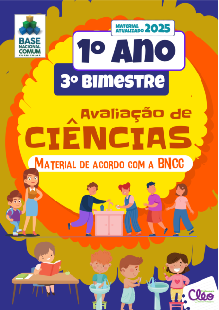 Avaliação de Ciências – 1º Ano – 3° bimestre