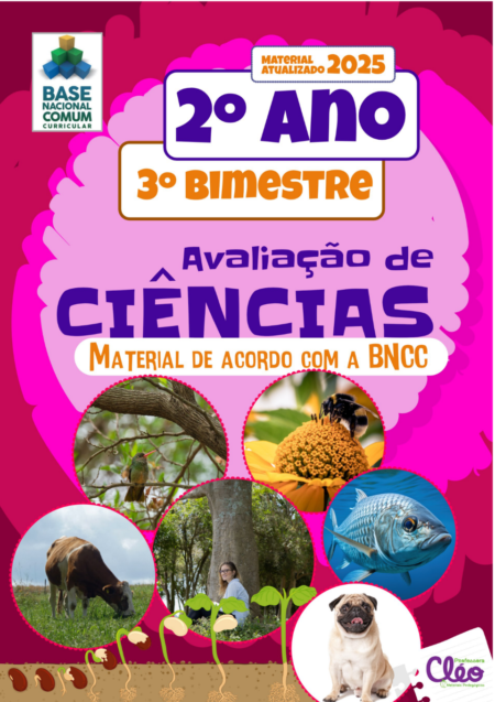 Avaliação de Ciências – 2º Ano – 3° bimestre