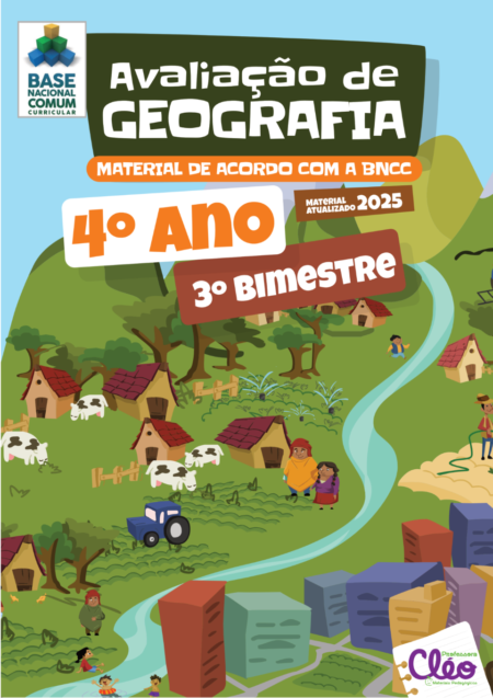 Avaliação de Geografia - 4° ano - 3° bimestre