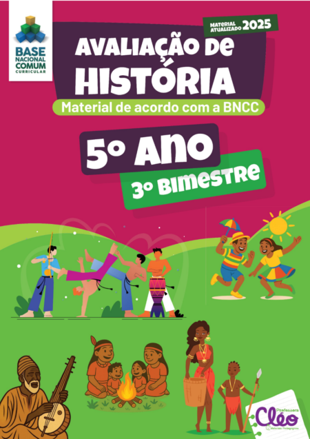 Avaliação de História – 5º Ano – 3° bimestre