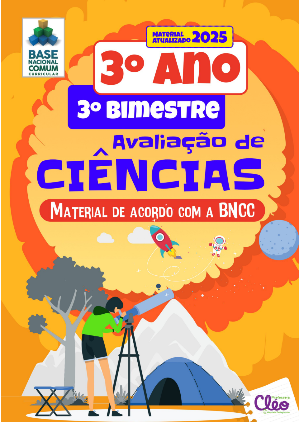 Avaliação de Ciências – 3º Ano – 3° bimestre