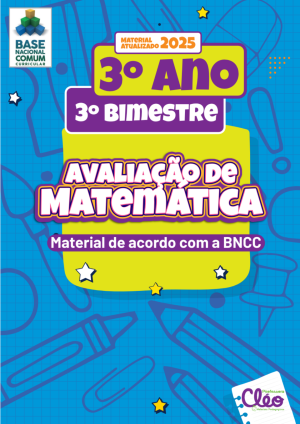 Avaliação de Matemática – 3º Ano – 3º Bimestre  