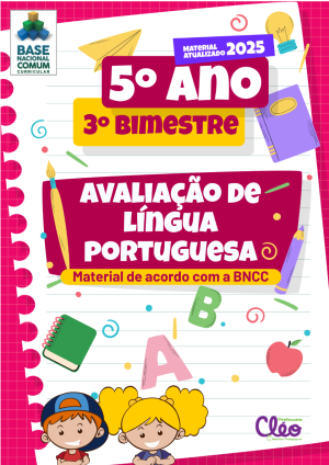 Avaliação de Língua Portuguesa – 5° ano – 3° bimestre