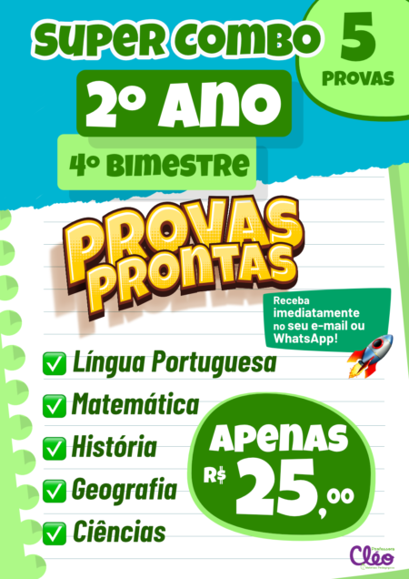 SUPER COMBO 2° ANO 4° BIMESTRE