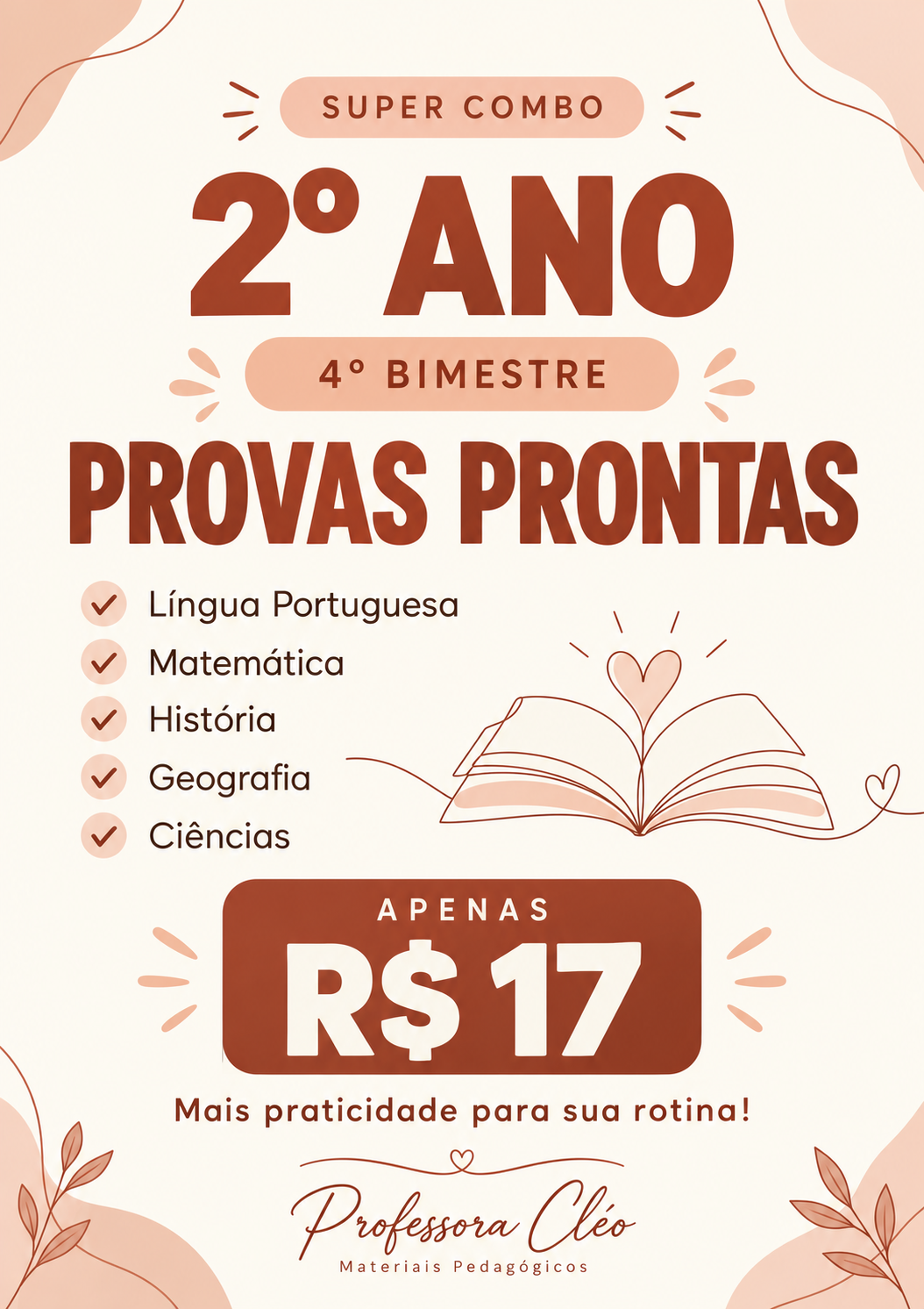 SUPER COMBO 2° ANO - 4° BIMESTRE