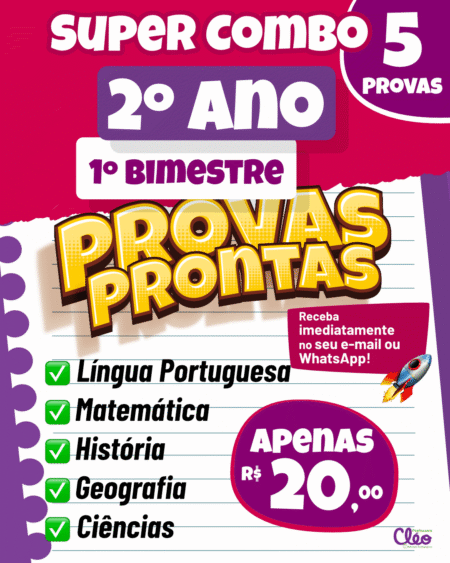SUPER COMBO - 2º ANO - 1º BIMESTRE