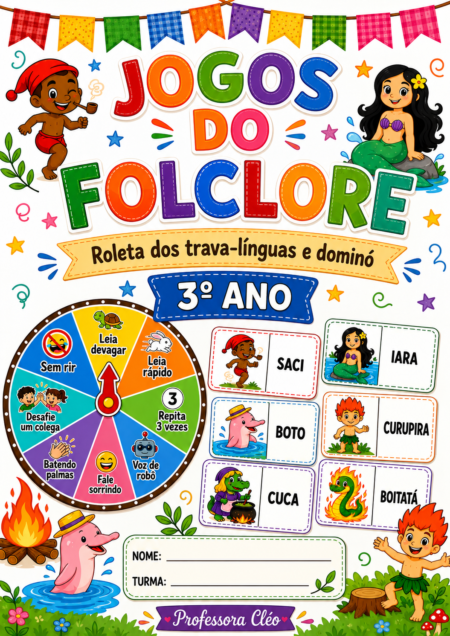 Jogos do Folclore - 3º ano