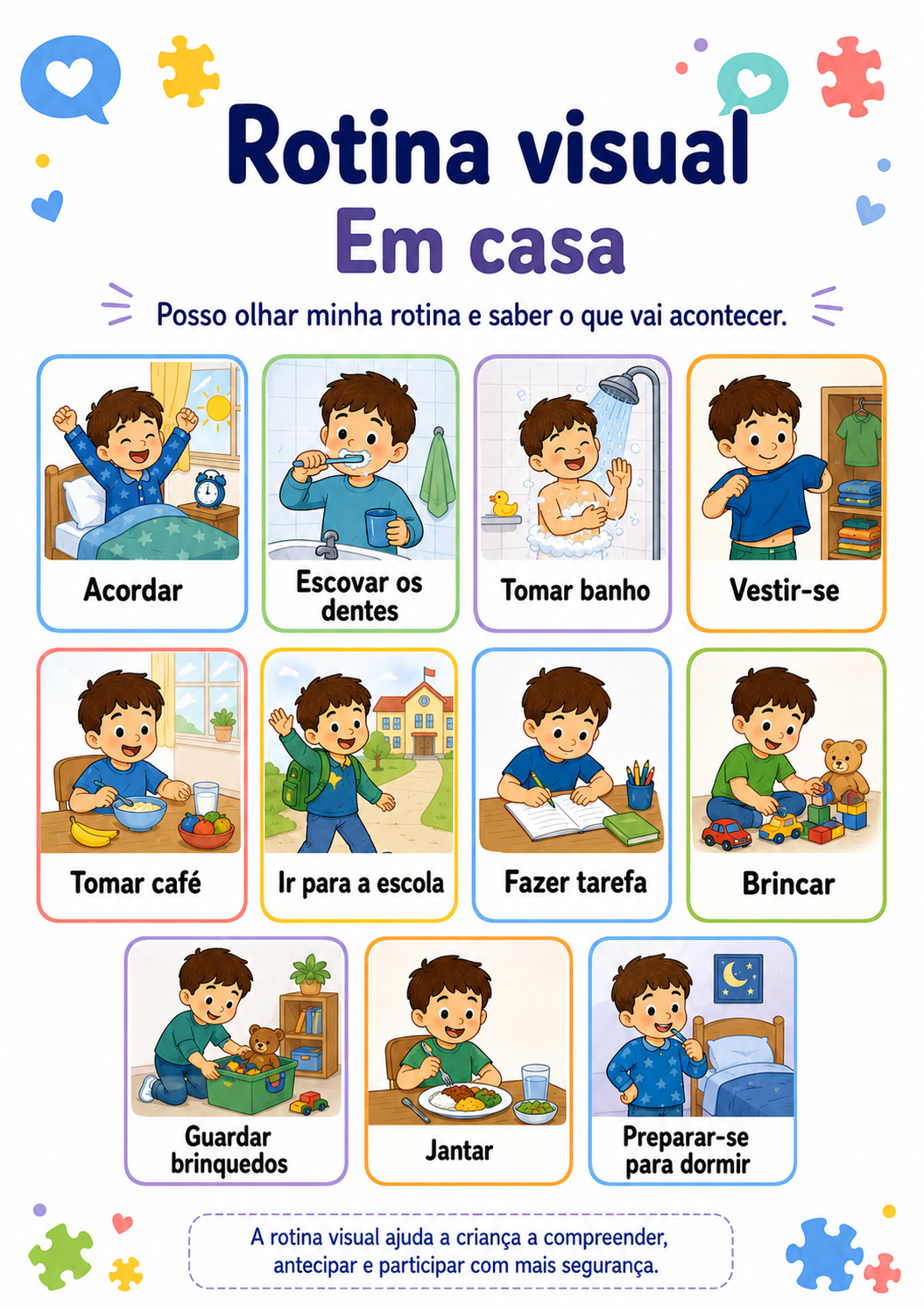 Rotina em Casa