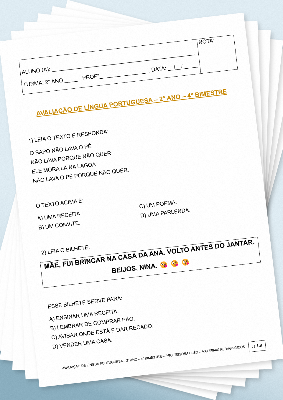 2º Ano - Português 2