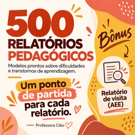 500 Relatórios prontos + Relatório de visita